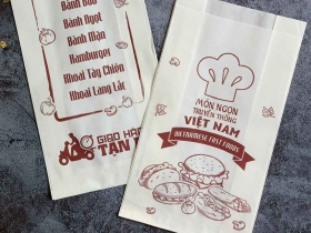 Túi giấy đựng hamburger 