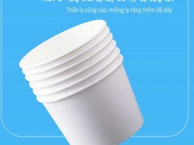 Tô Giấy 500ml Miễn Phí Thiết Kế Logo