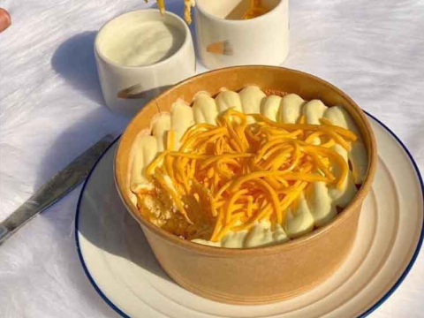 Ứng dụng tô giấy kraft 750ml và tô giấy 1000ml nâu trong ngành thức ăn nhanh