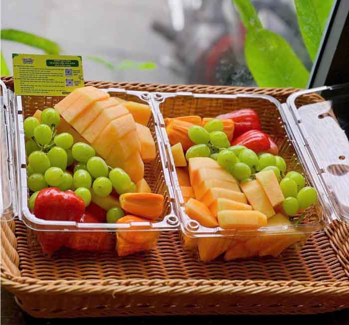 Hộp nhựa trái cây P2000