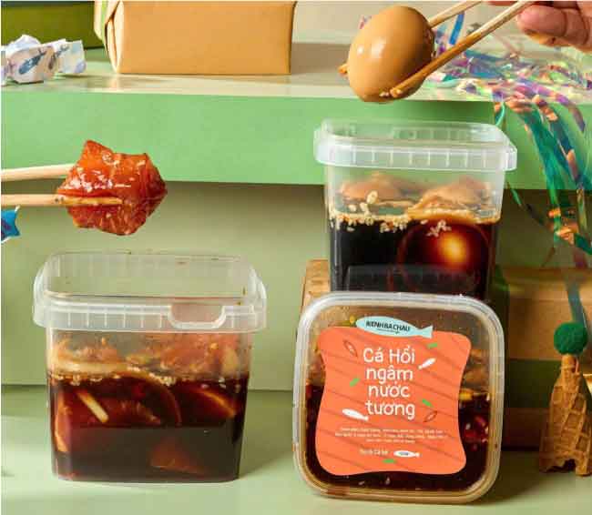 Thố nhựa vuông đựng thức ăn đẹp