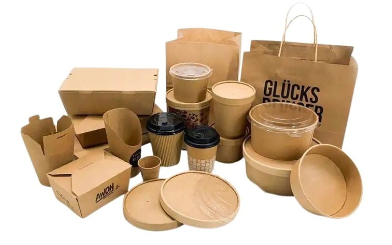 Hộp giấy kraft đựng thức ăn nóng chống thấm