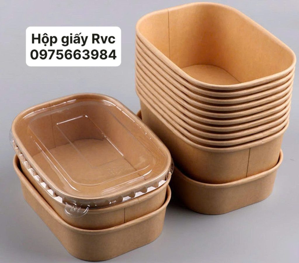hộp giấy chữ nhật