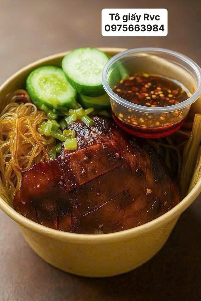 hộp giấy đựng thức ăn take away