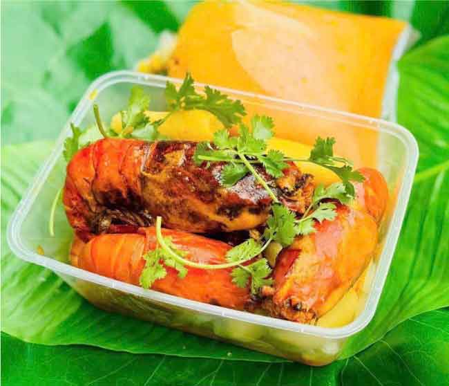 Hộp nhựa chữ nhật đựng thức ăn tiện lợi