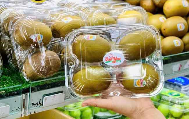 Hộp nhựa đựng 4 trái kiwi