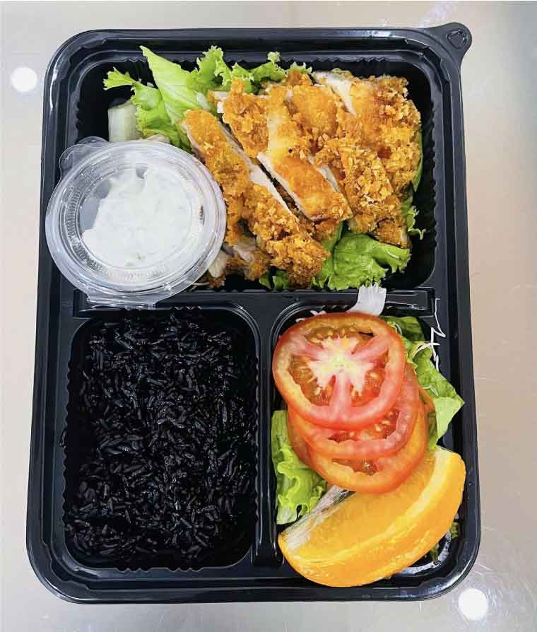 Hộp nhựa đựng cơm 3 ngăn