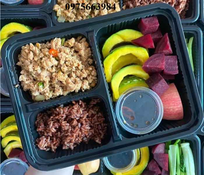 hộp nhựa 3 ngăn