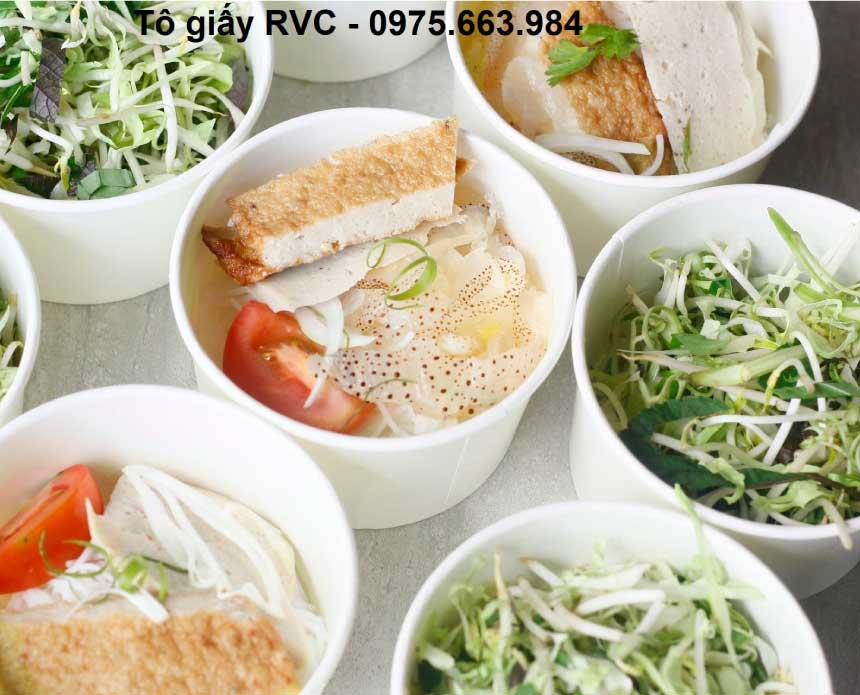 hộp giấy đựng canh nóng