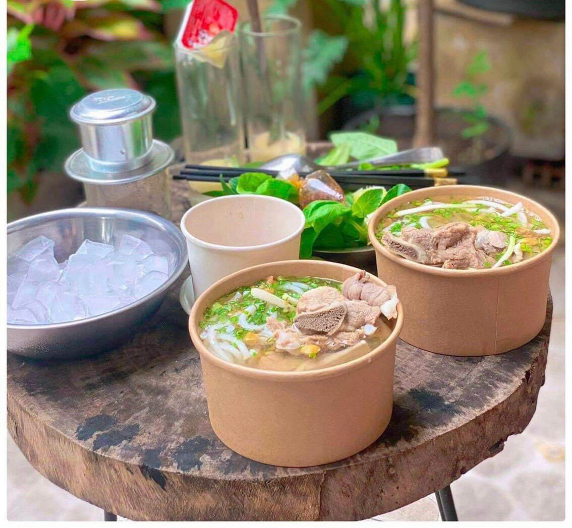 Hộp giấy đựng thức ăn nóng