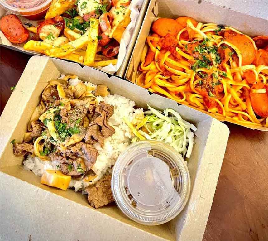 hộp giấy đựng thức ăn 