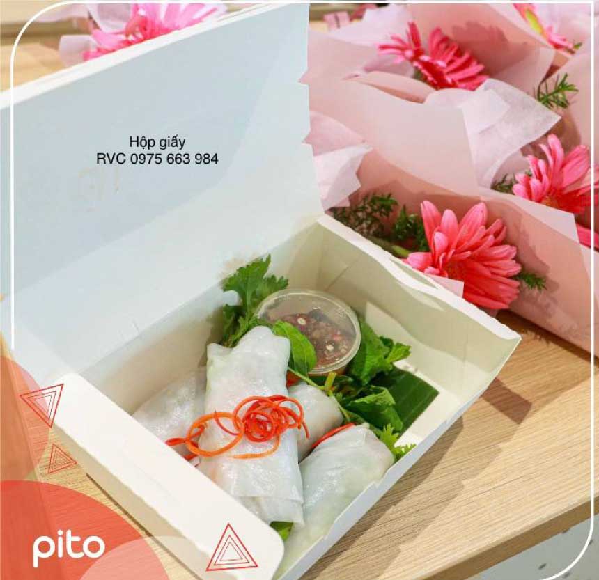 hộp giấy take away