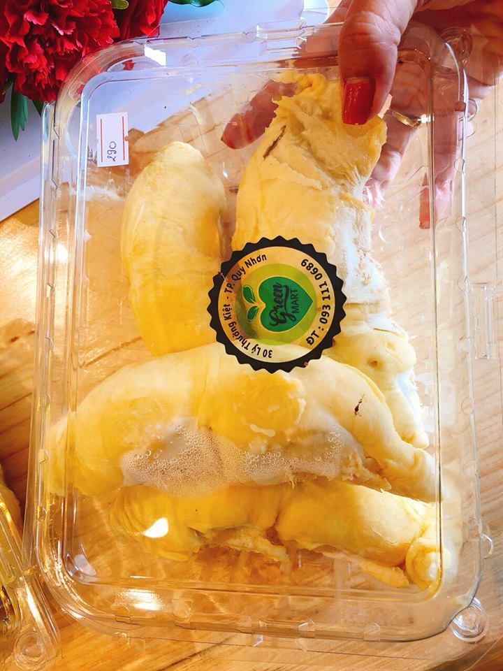 hộp nhựa 1 kg trái cây