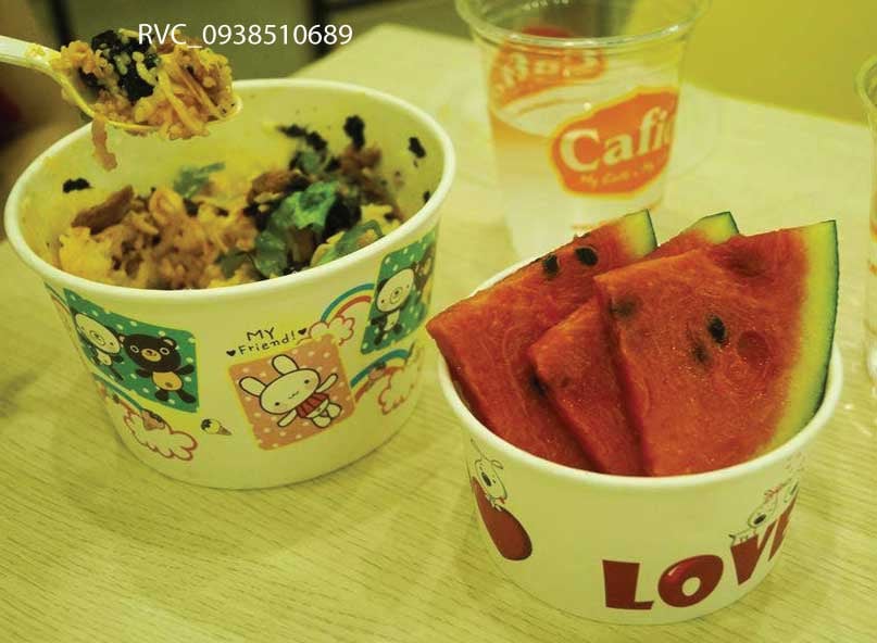 sản xuất tô giấy theo yêu cầu