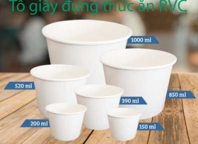 Nhờ sử dụng tô giấy mà bạn bạn giảm thải rác thải khó phân hủy