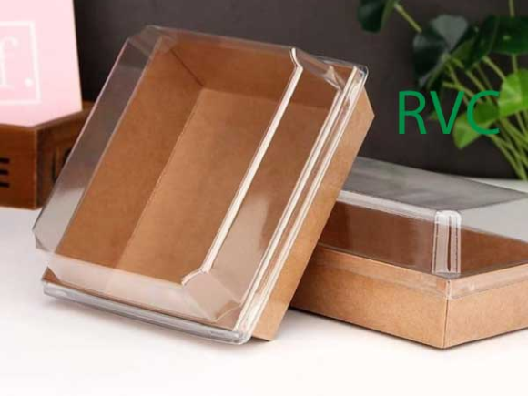 Hộp giấy kraft vuông nắp trong 